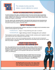 SpotHer brochure Guide to spot endometrial cancer download